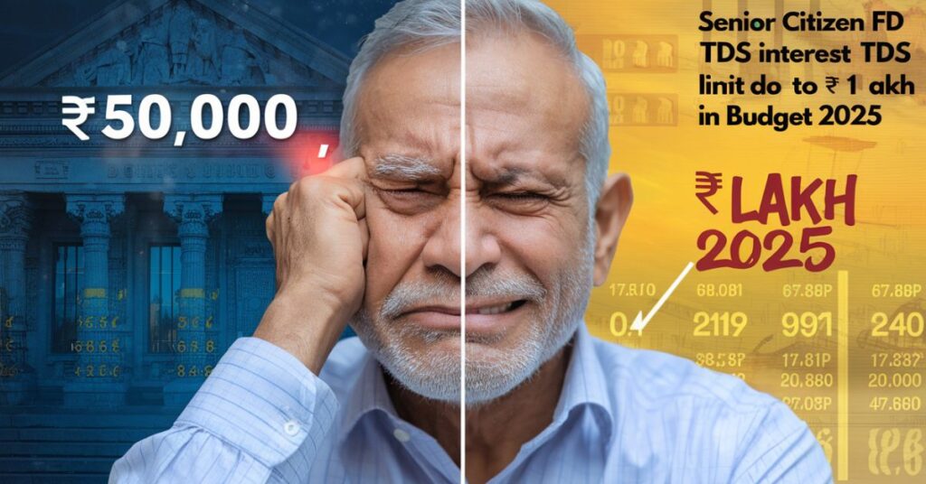 TDS TCS New Rule: Senior citizen FD interest TDS limit doubled to ₹1 lakh in Budget 2025