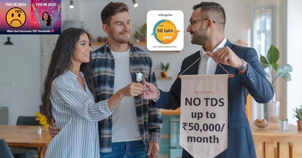 No TDS on rent below ₹50,000/month - New 2025 rule