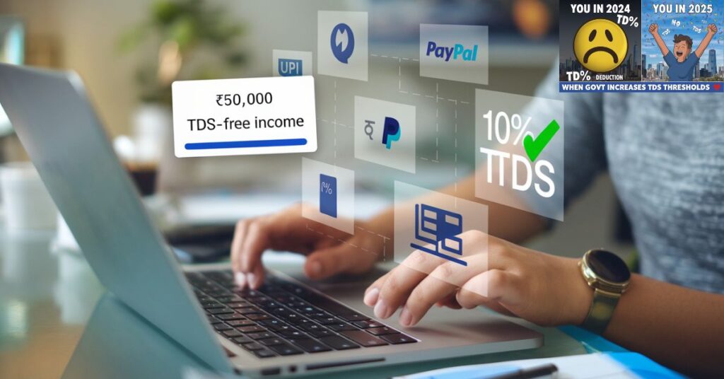 Freelancers rejoice! No TDS on professional fees up to ₹50,000