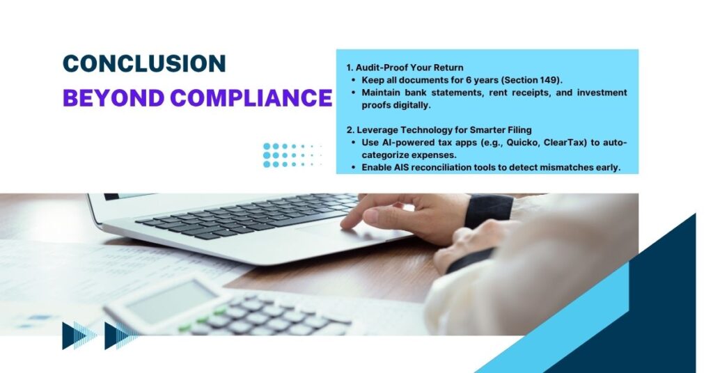 Gile ITR: Conclusion Beyond Compliance