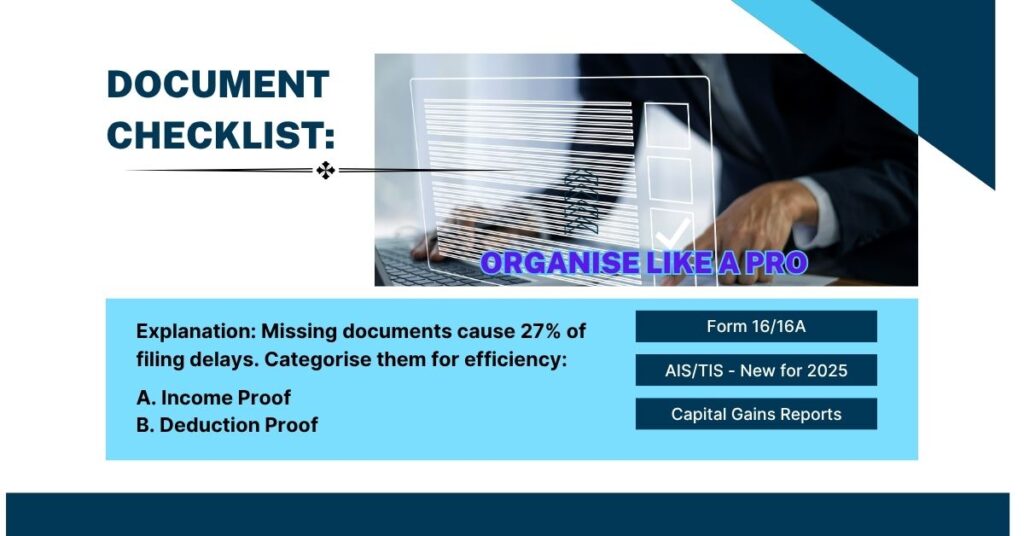 Document Checklist Organise Like a Pro