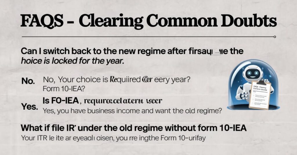 FAQS – Clearing Common Doubts
