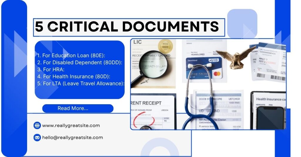 5-must-have-documents-itr-2025