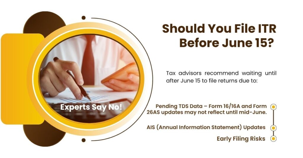 Income Tax Deadline Extended: Should You File ITR Before June 15 Experts Say No!